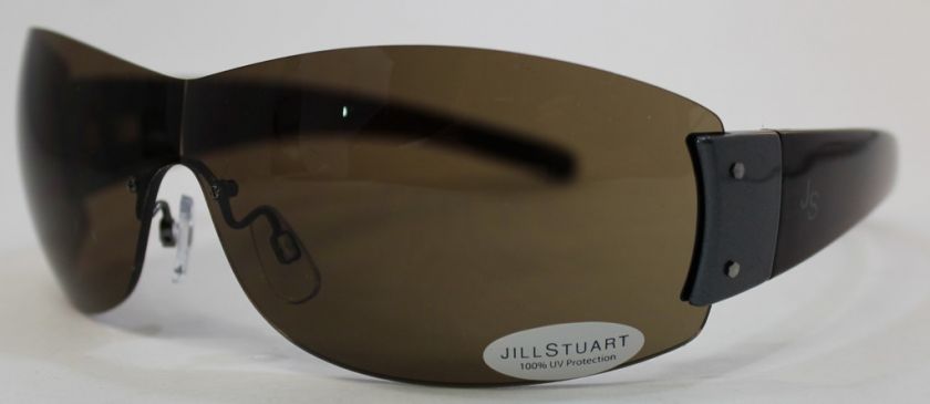 Jill Stuart Sunglass Dark Gunmetal Shield 1019 02 752499570174  