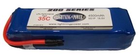 Lightning Power 4500mAh 18.5V 5S1P 35C Li po  