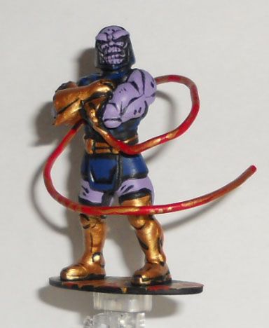 CUSTOM Heroclix THANOSEID Amalgam Figure LE Thanos DC/M  