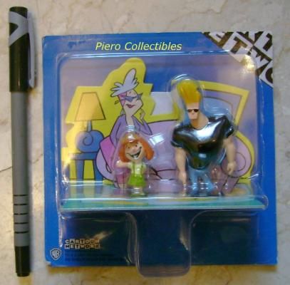 Cartoon Network JOHNNY BRAVO Little Suzy Set 2 Figures Spizzico  