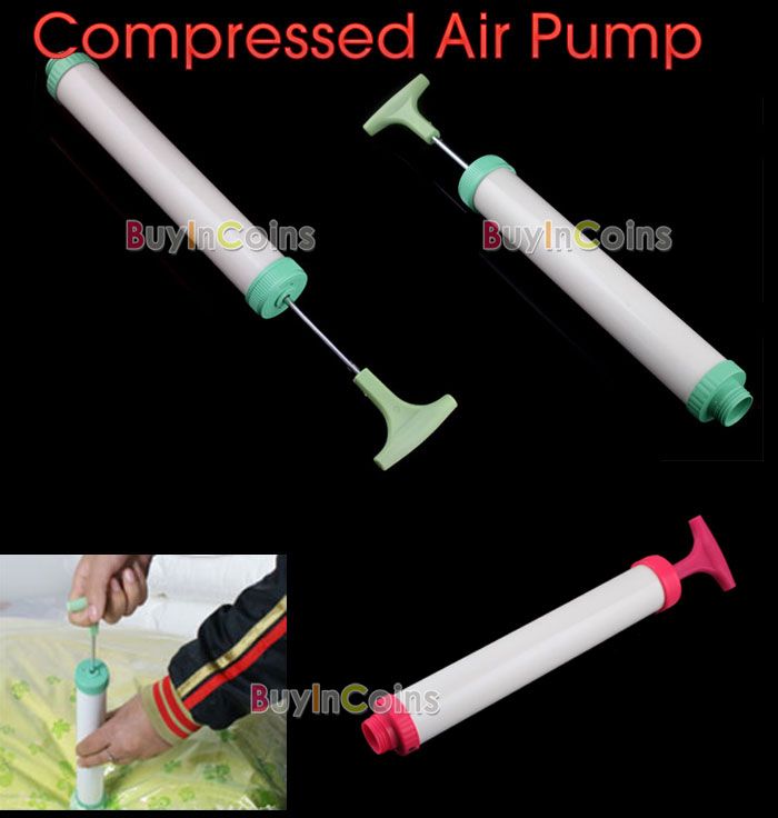 Air Pump for Compressed Vacuum Space Saving Bag Storage  