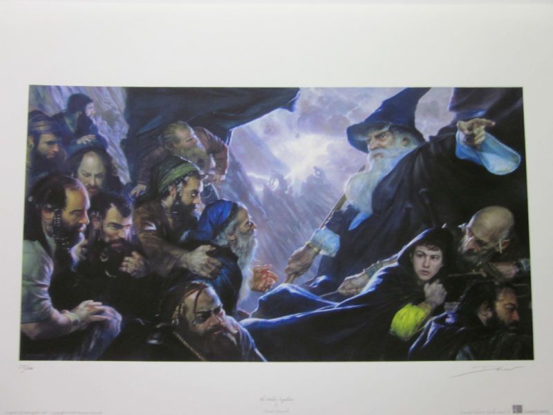 Donato Giancola   The Hobbit Expul.   Sgnd. + Numb. Pr.  