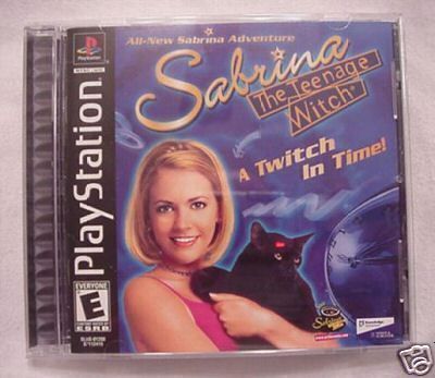 SABRINA THE TEENAGE WITCH PLAYSTATION PS1 COMPLETE+VG  