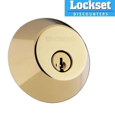 Weiser 9GD93710 012 Brass DBL Cylinder Deadbolts SMT  