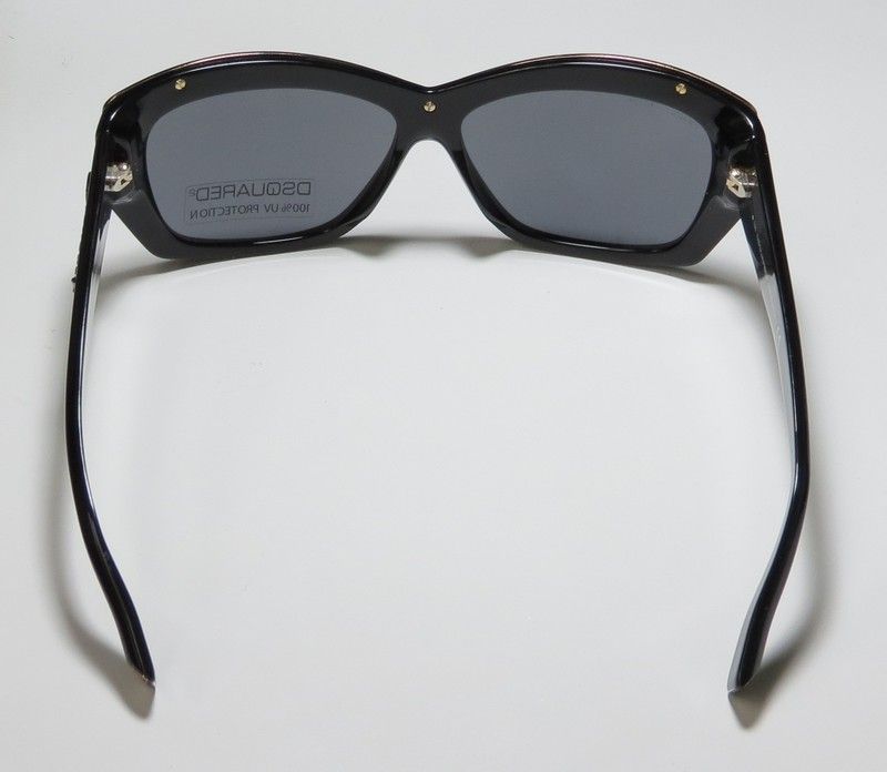 NEW DSQUARED 0017 BLACK/GOLD/GRAY SUNGLASSES/SHADES/SUNNIES 