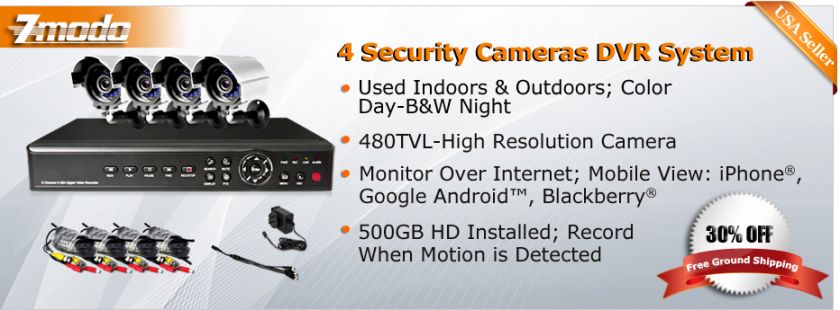   hd sku zmd kde4 barcz4zn 500gb this 4 ch dvr weatherproof surveillance