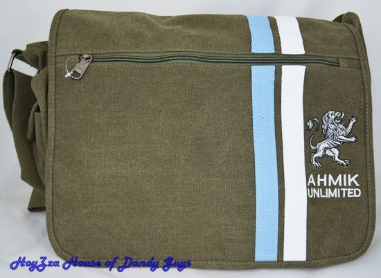 Mens New Casual Canvas Full Size Shoulder Messenger Bag  