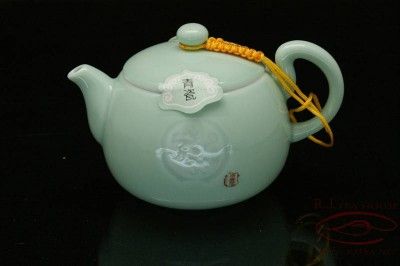 Yue kiln Ancient impression Kung Fu Celadon Tea Set  