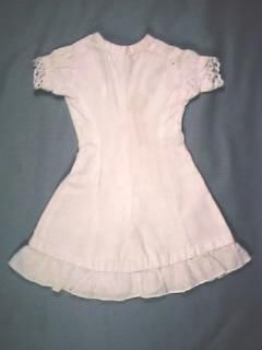 White Dress for 12in French Fashion Doll  