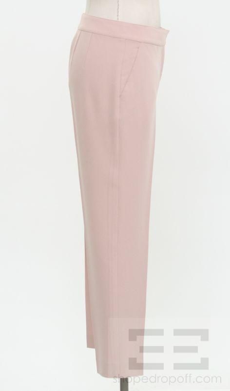 St. John Blush Straight Leg Pants, Size 4, NEW  