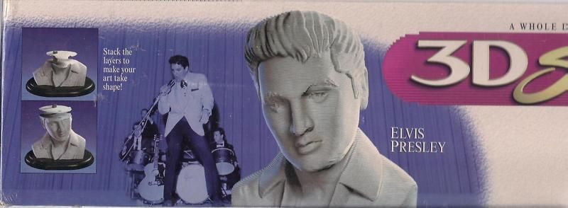 ELVIS PRESLEY 3D SCULPTURE PUZZLE 169 PCS NEW W/STAND  