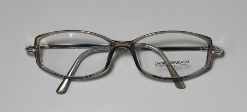 NEW DANIEL SWAROVSKI S178 51 15 125 BEIGE/SILVER EYEGLASS/GLASSES 