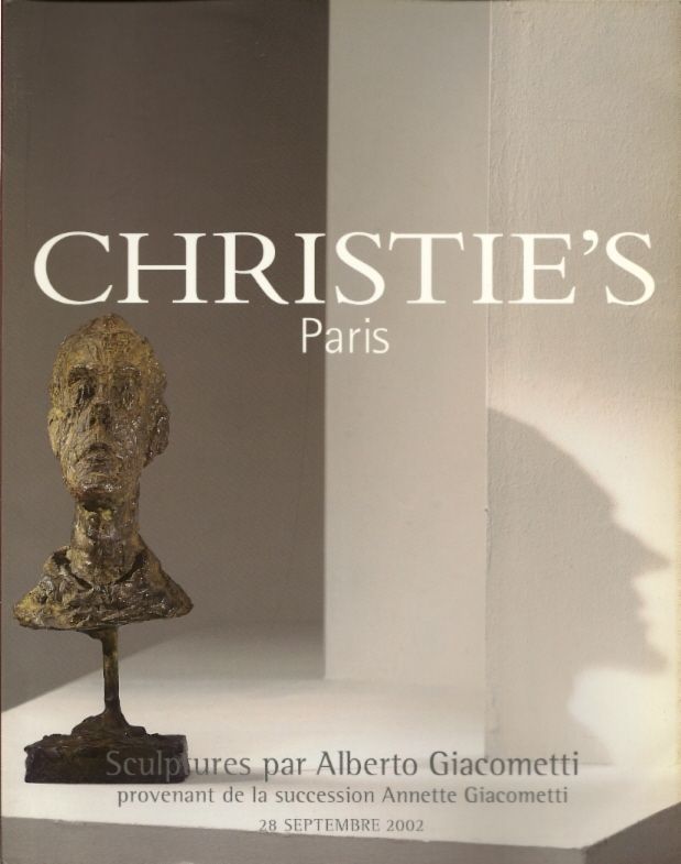 CHRISTIE’S Paris Alberto Giacometti Art Sculpture Coll  