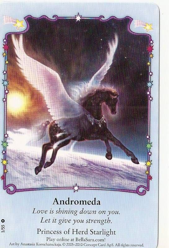 BELLA SARA NON FOIL CARD STARLIGHTS SRS#1/55*ANDROMEDA*  