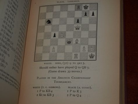 Chess Novelties OPENING MOVES 1895 EDITION Illustrated  