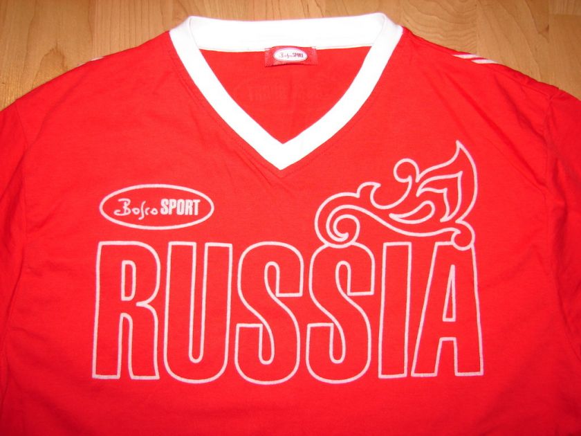 Bosco 2010 Olympics Russia RUSSIAN TEAM T Shirt XL  