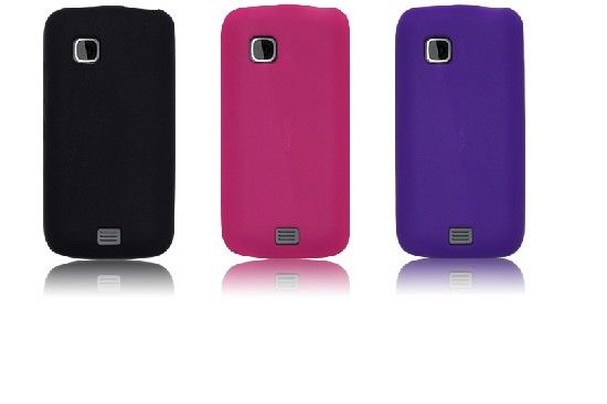 Funda Silicona para Nokia C5 03 color ROSA FUCSIA PINK ¡Oferta 2º 