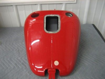 02 Harley FLSTF Softail Fatboy Fuel Gas Tank Real Red  