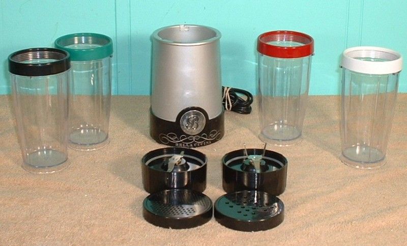 BELLA CUCINA CUPS BLENDER BLADES HEALTHY SMOOTHE DIET  