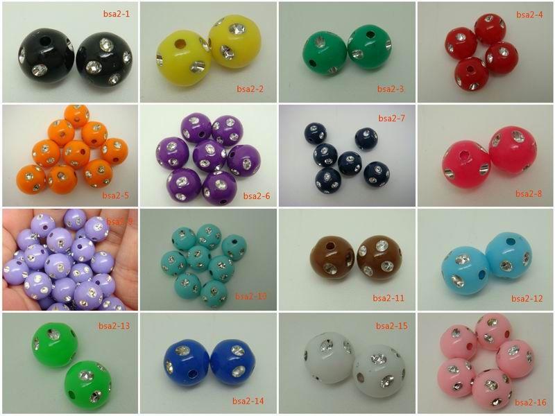 10mm rhinestone loose jewelry craft beads conversion 1 inch 25 4mm