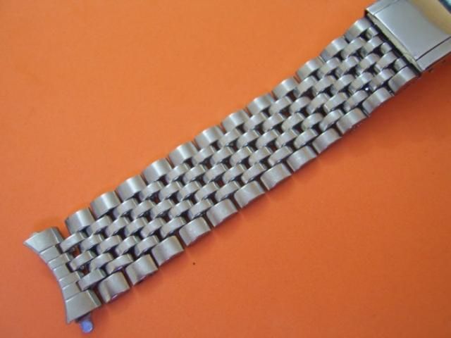 VINTAGE GENTS MOVADO 18MM SS JUBILEE BRACELET   RARE  