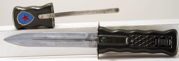 MINT Original Chinese Armed Police Knife, Very Unusual Design, No 