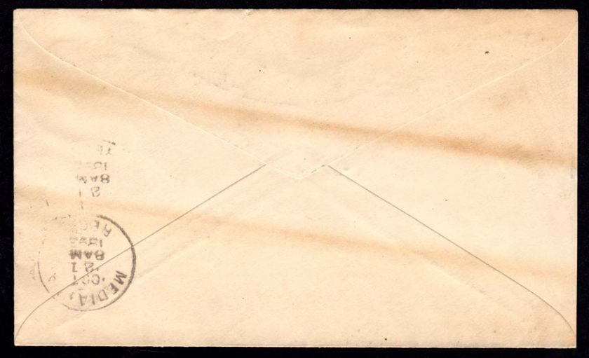 Elwyn PA Delaware County DPO Cancel on 1893 Cover  