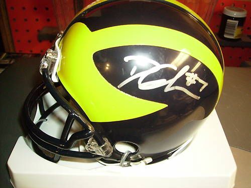 DEVIN GARDNER MICHIGAN WOLVERINES SIGNED MINI HELMET  