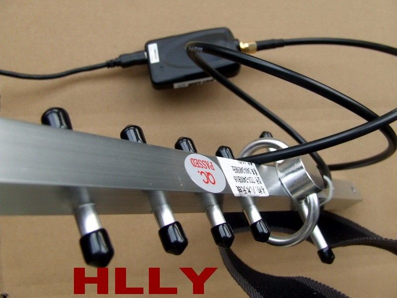 500mW USB Adaptor + HIGH dbi Wifi Yagi Antenna 2.4GHz  