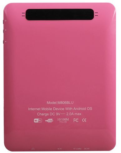 PINK 8 ANDROID 2.2 TABLET HONEYCOMB MOD 3.0 CUSTOM ROM CAMERA WIFI 3G 