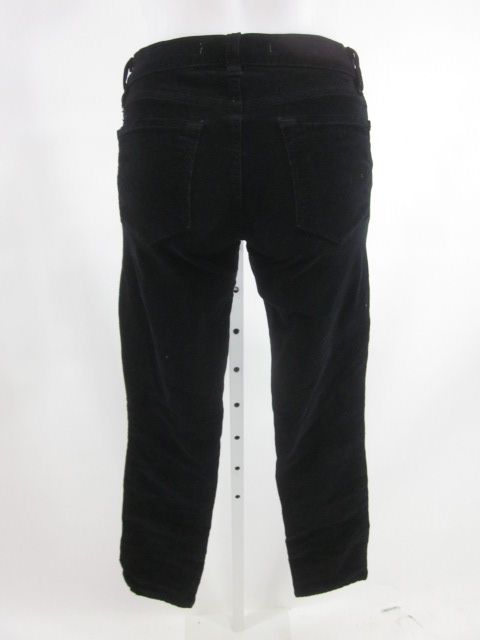 BRAND Girls Black Corduroy Bootcut Pants Sz 24  