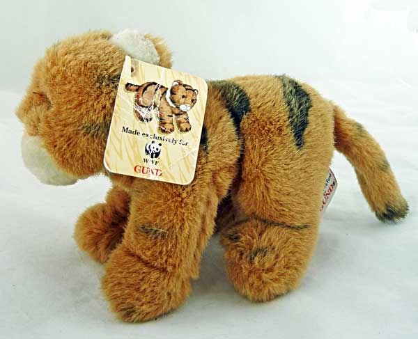 Gund World Wildlife Fund Small Plush Tiger Cub  