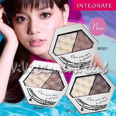 Shiseido INTEGRATE Shiny Shower Eyes Eyeshadow ~ 2011  