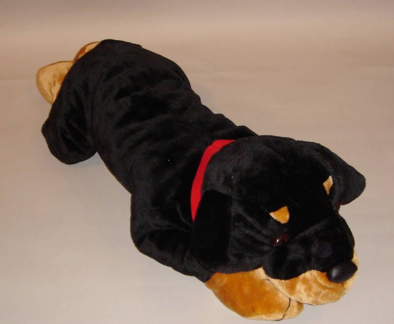 33 LARGE ROTTWEILER PUPPY ULTRA SOFT PLUSH STUF ANIMAL  