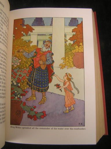 Wonder Book Tanglewood Tales 1930 Hawthorne color illus  