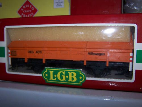 LGB G SCALE COVERED GONDOLA, LGB # 4011  