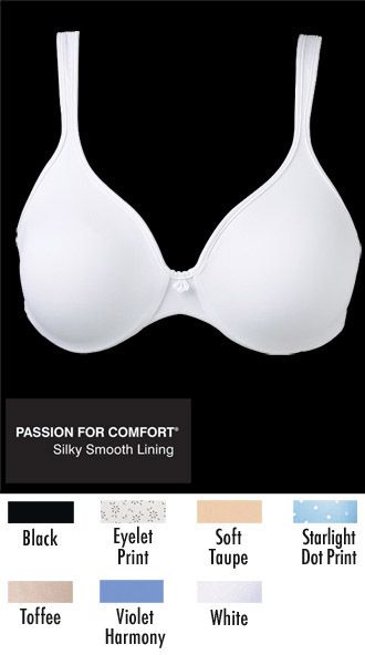 Bali Passion for Comfort Underwire Bra 3383  