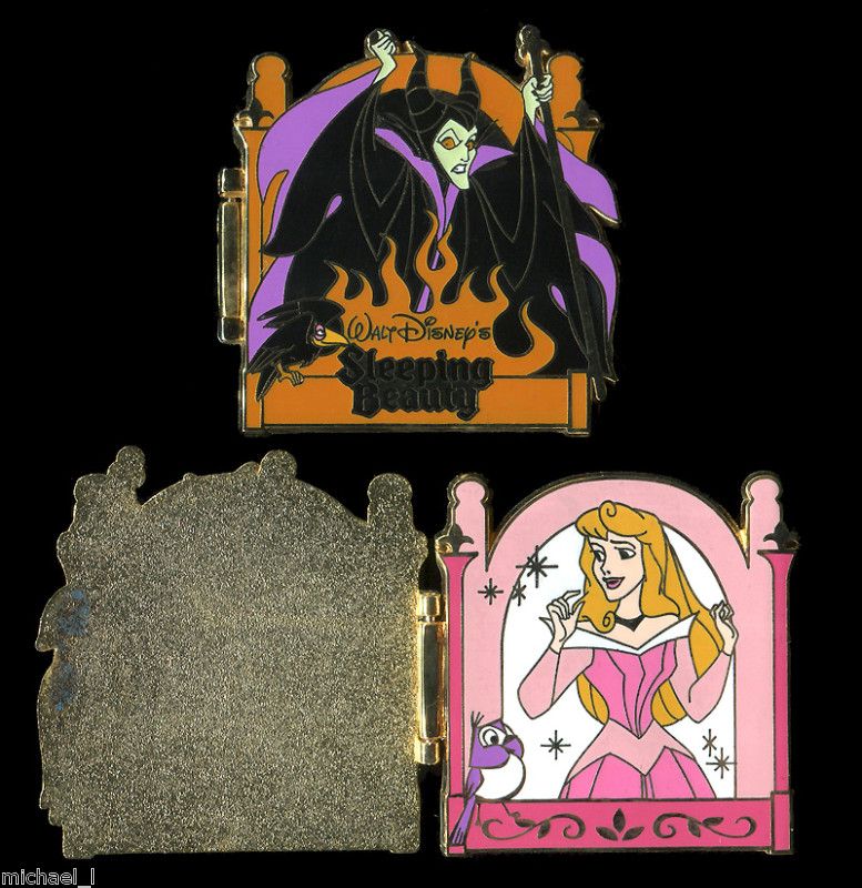   le pin the  japan honors sleeping beauty with this hinged