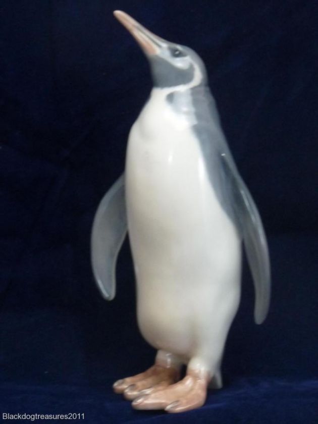 large Royal Copenhagen STANDING PENGUIN, model #417  