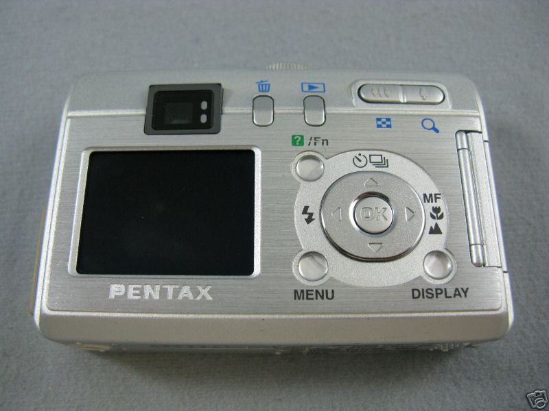 Pentax Optio S40 4MP Digital Camera with 3x Optical 0027075079830 