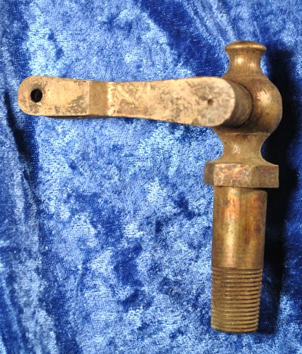 Old Vintage Hit & Miss Steam Gas Engine Brass Compression Relief Valve 