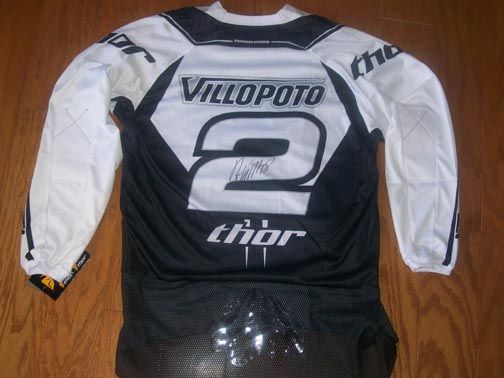 RYAN VILLOPOTO*SIGNED*AUTOGRAPHED*THOR*CORE*PREMIUM*CUSTOM*JERSEY 