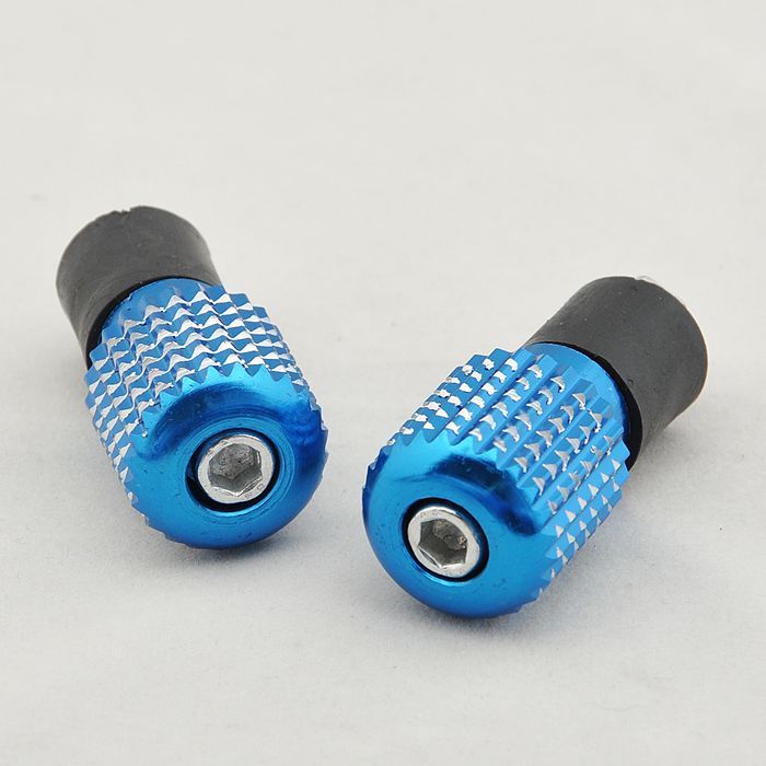 Scooters Motorcycle Bar Chrome Barends Hand Grips  