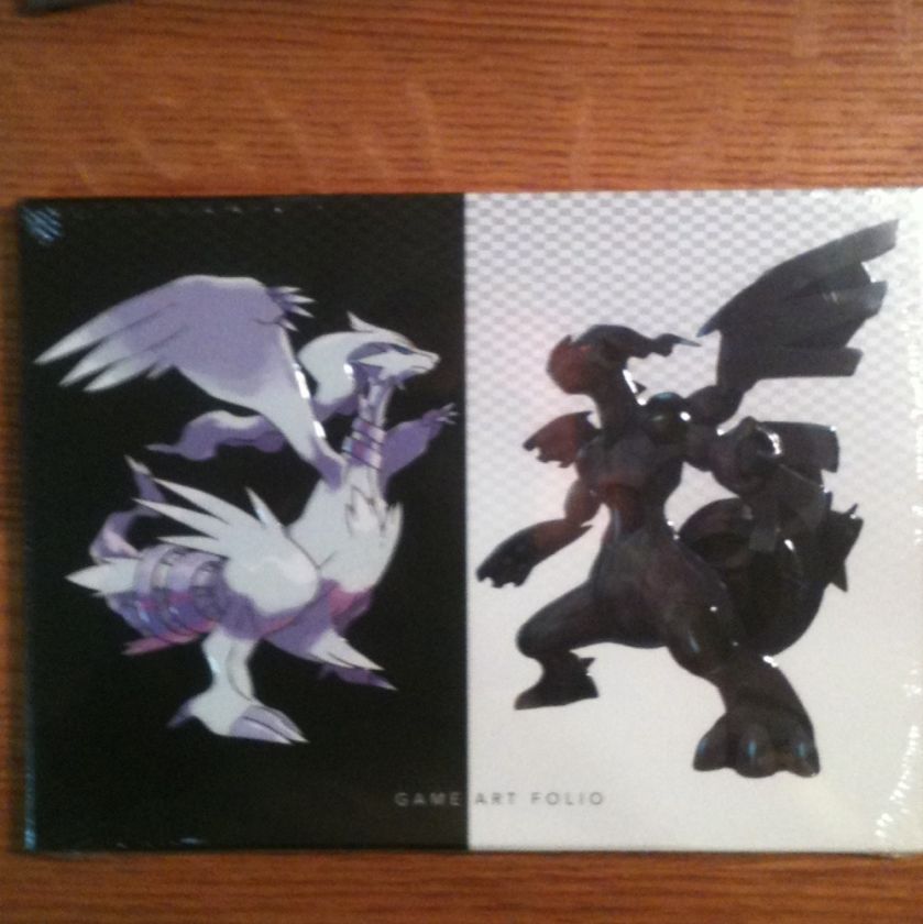 Pokemon Black & White Art Folio Book New  