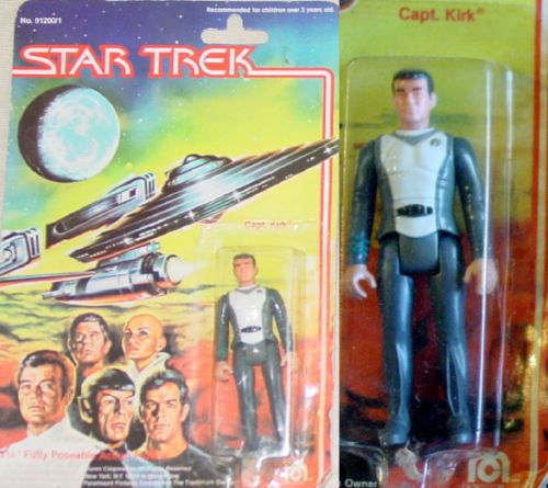 STAR TREK 1979 MEGO #91200/1 Captain James T Kirk 3.75  