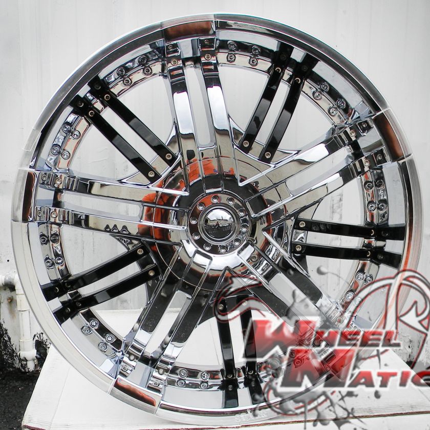 22 CHROME STARR 959 5X108/115 LEXUS ALTIMA ACCORD GS300 GS 350 450 