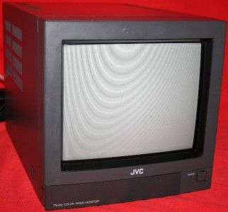 JVC TM 9U 9 COLOR VIDEO MONITOR S/N 4534  