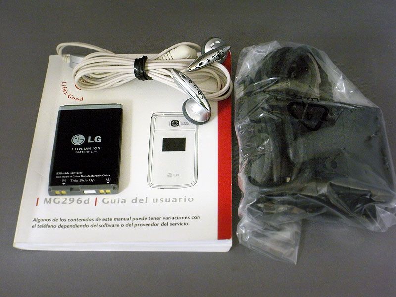 NEW LG UNLOCK MG296D MG296 MG295 GSM SILVER/NAVY  