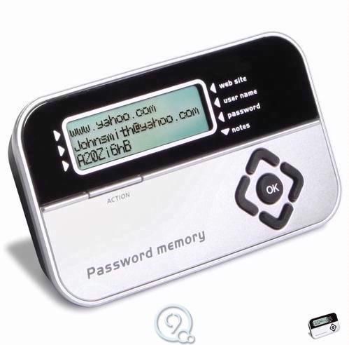   Electronic Password Storage Vault 580 400 account records  