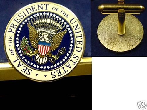 RARE PRESIDENTIAL GEORGE W BUSH CUFFLINKS  